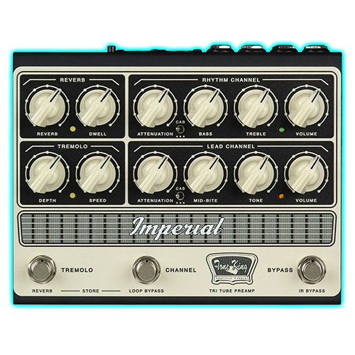 Tone King Imperial MKII Tri-Tube Preamp Pedal