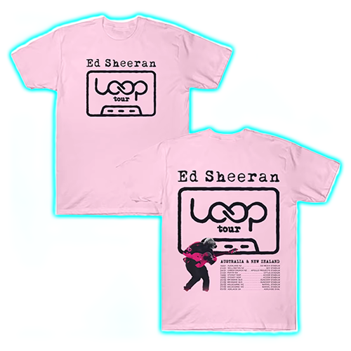 Ed Sheeran LOOP Tour T Shirts