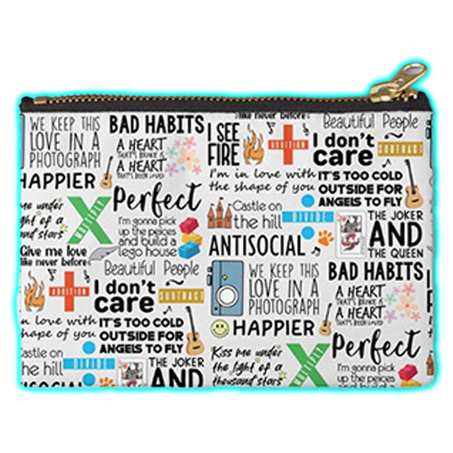Ed's Songbook Zipper Pouch