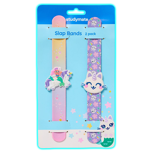 Studymate Purrmaid Slap Bands