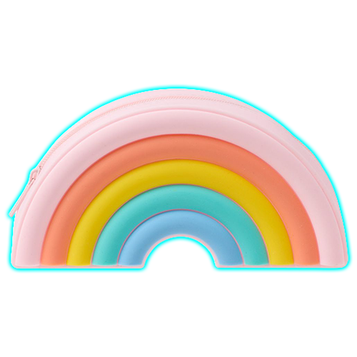 Studymate Purrmaid Rainbow Pencil Case