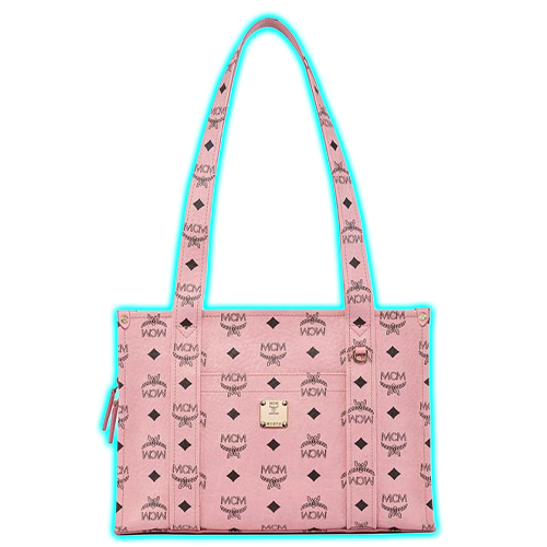 MCM Aren School Bag Tote in Visetos