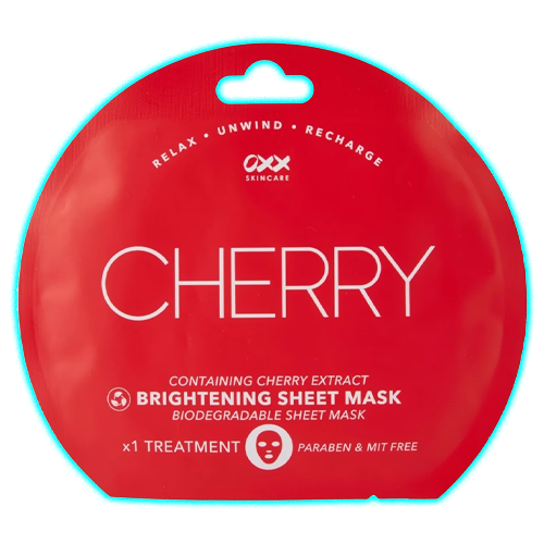 OXX Skincare Brightening Sheet Mask 20ml - Cherry Extract