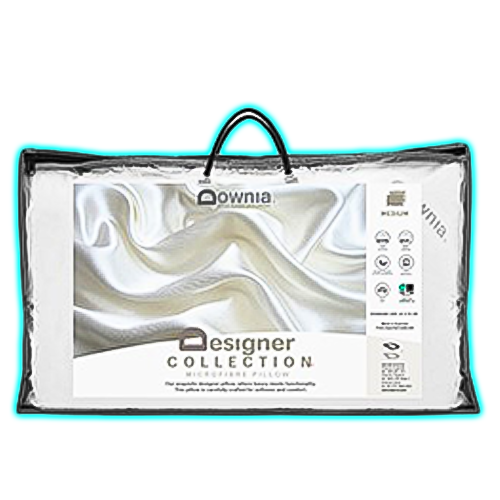 Downia DESIGNER COLLECTION MICROFIBRE PILLOW MEDIUM