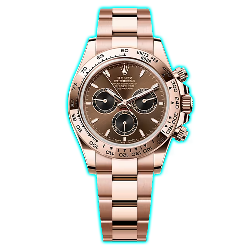 Rolex Cosmograph Daytona Everose Gold chocolate and black dial