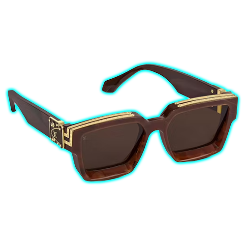 Louis Vuitton 1.1 Millionaires Sunglasses - Chocolate