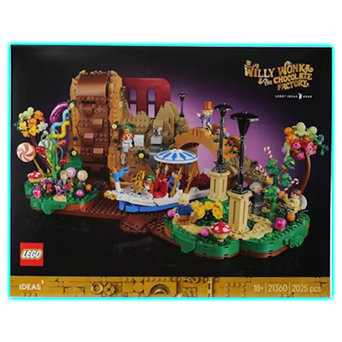 LEGO Ideas Willy Wonka & the Chocolate Factory Set