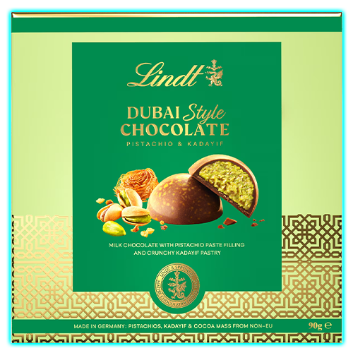 Lindt Dubai Style Chocolate Pralines 90g