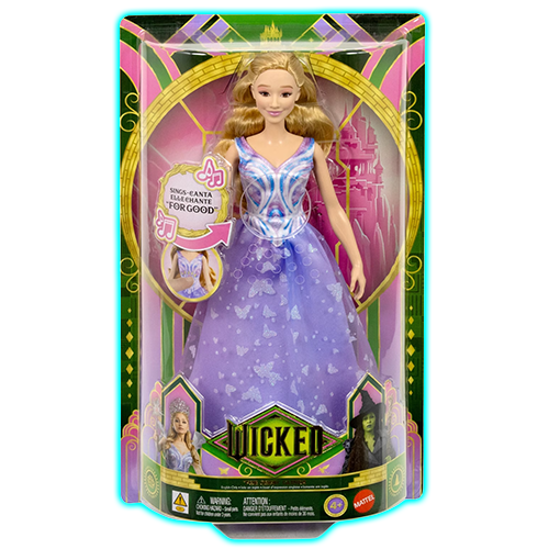 Wicked: For Good Singing Glinda Doll