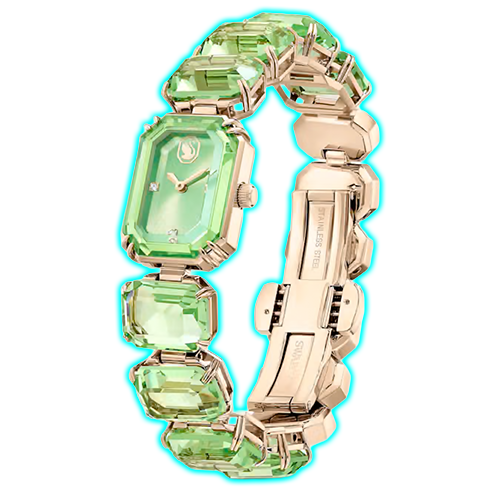 Swarovski green watch