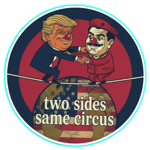 Trump & Maduro Sticker
