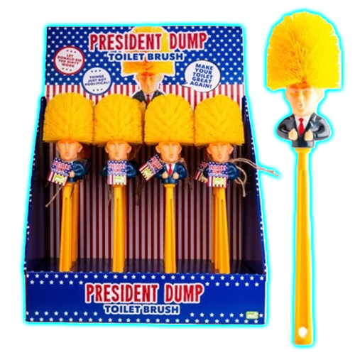 President Dump Donald Trump Toilet Brush