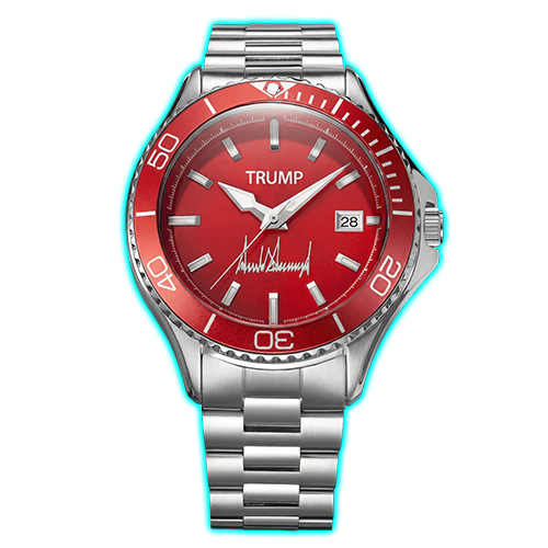 Trump Watches  Fight Fight Fight Red Beauty