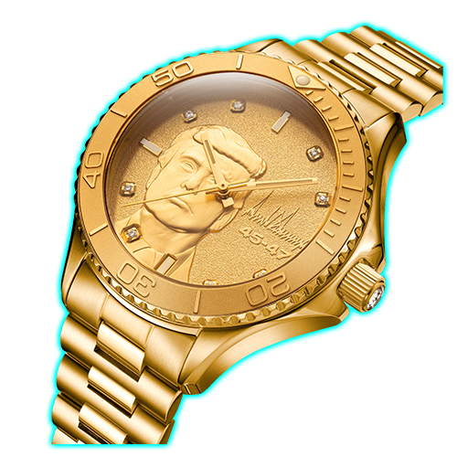 Trump Watches Victory Winner 18K Gold Plated