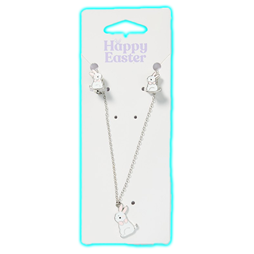 Easter Earrings & Necklace Set