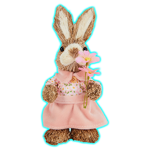 Small Girl Sisal Bunny