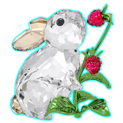 Swarovski Idyllia Rabbit and Raspberries
