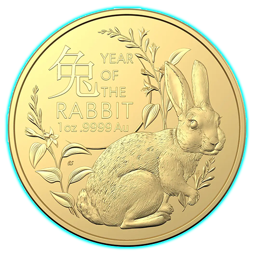 RAM Lunar Rabbit 1oz Gold Coin