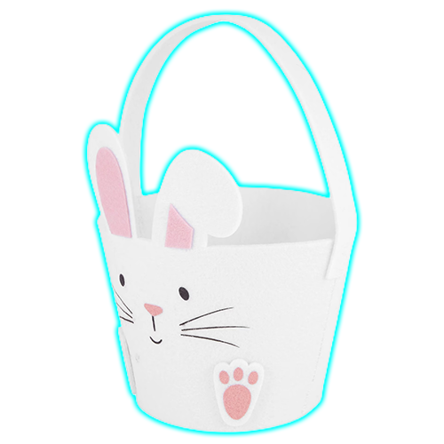 Bunny Felt Basket