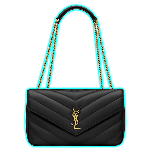 Ysl LOULOU medium in MATELASSÉ lambskin