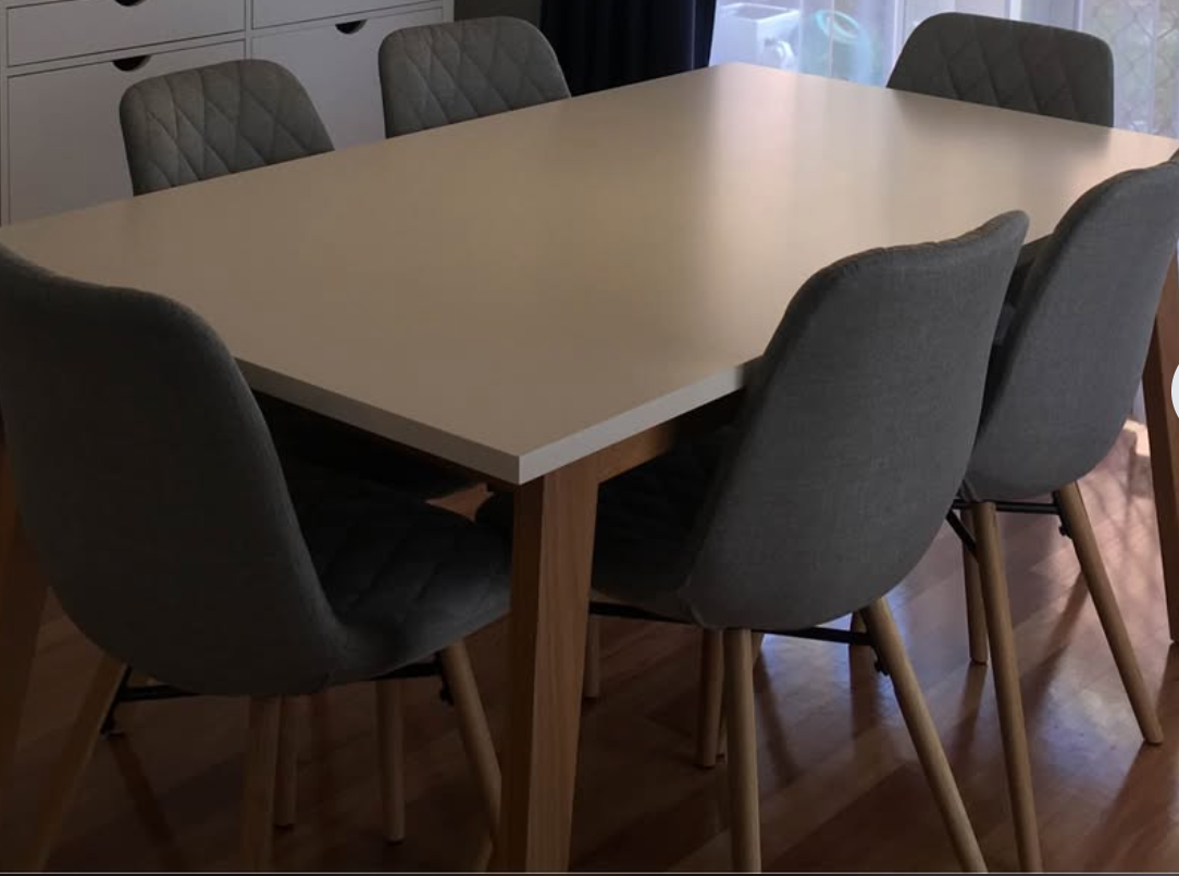 Dining Table + 6 Chairs