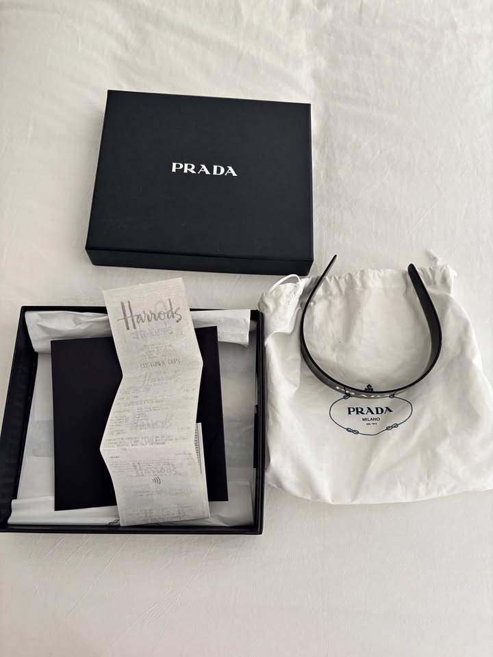 Authentic Prada headband