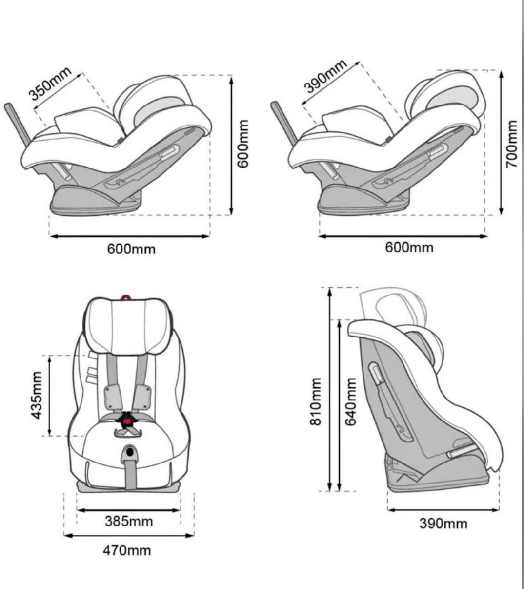 Britax Safe N Sound Millenia plus car seat - Cover and Frame Washed super clean