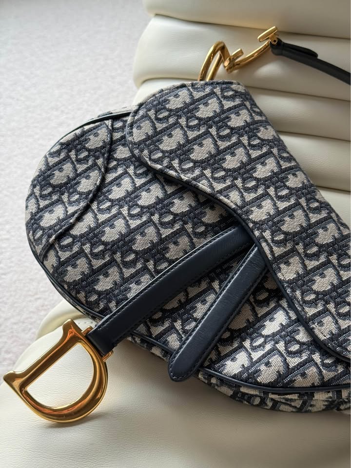 Genuine dior Saddle bag
