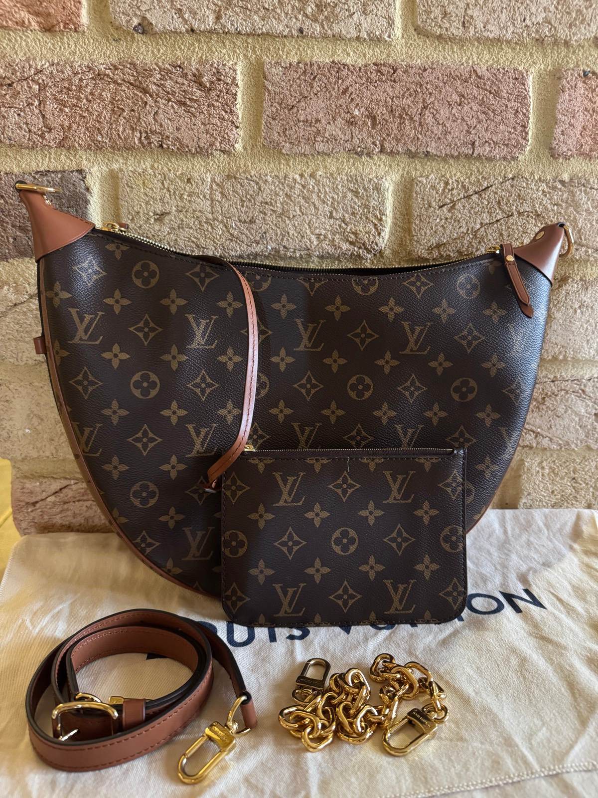 louis vuitton loop hobo bag