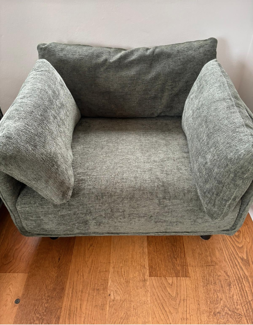 Sofa and armchair set