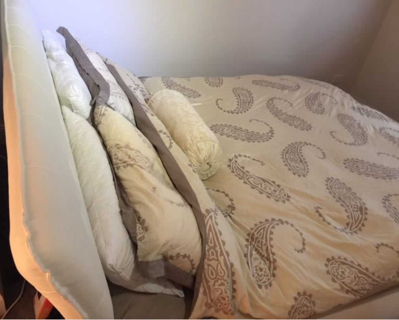 Luxury Queen Bed Frame + Mattress