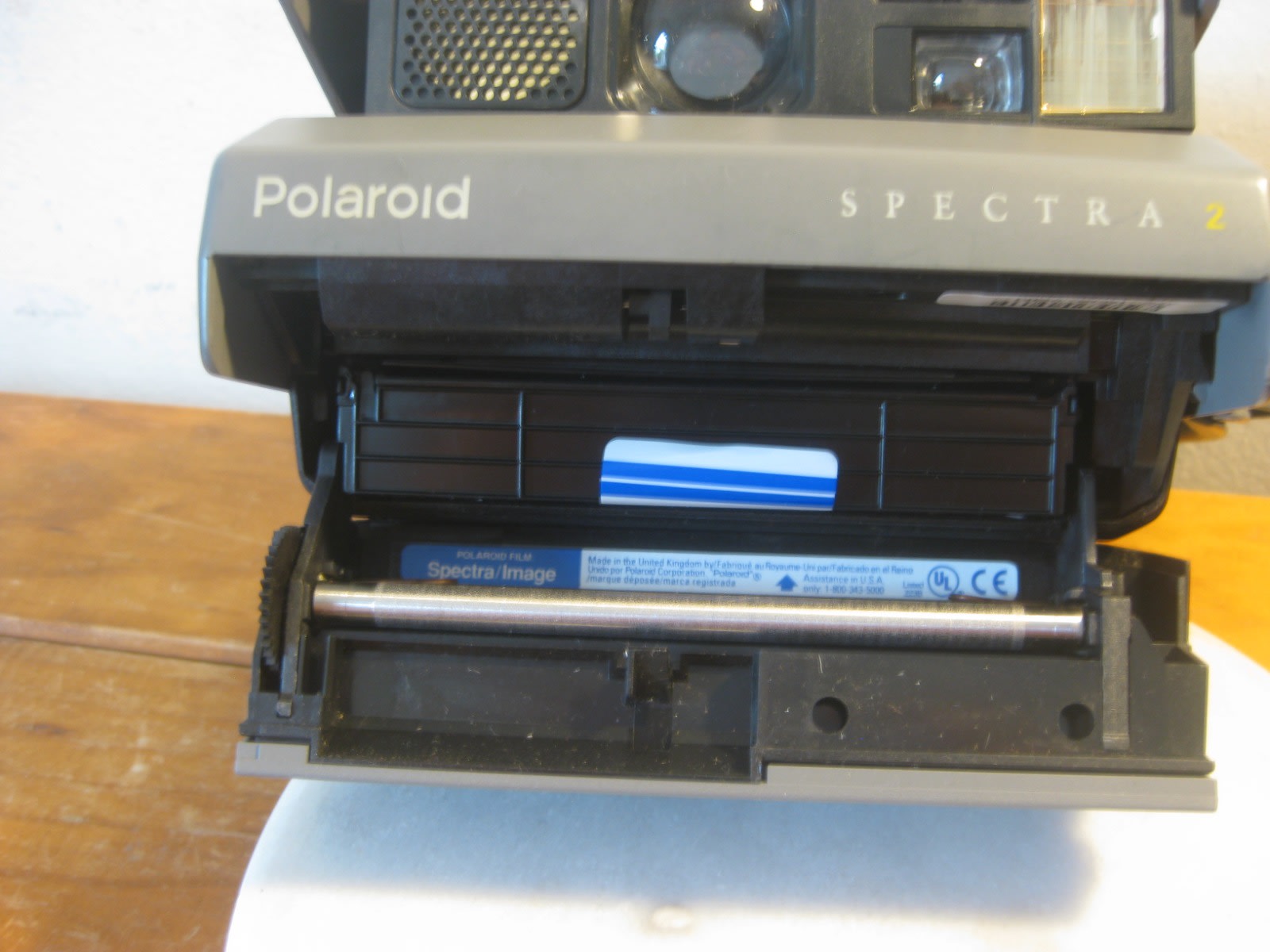 Polaroid Spectra 2 Instant Film Camera (Grey) Untested