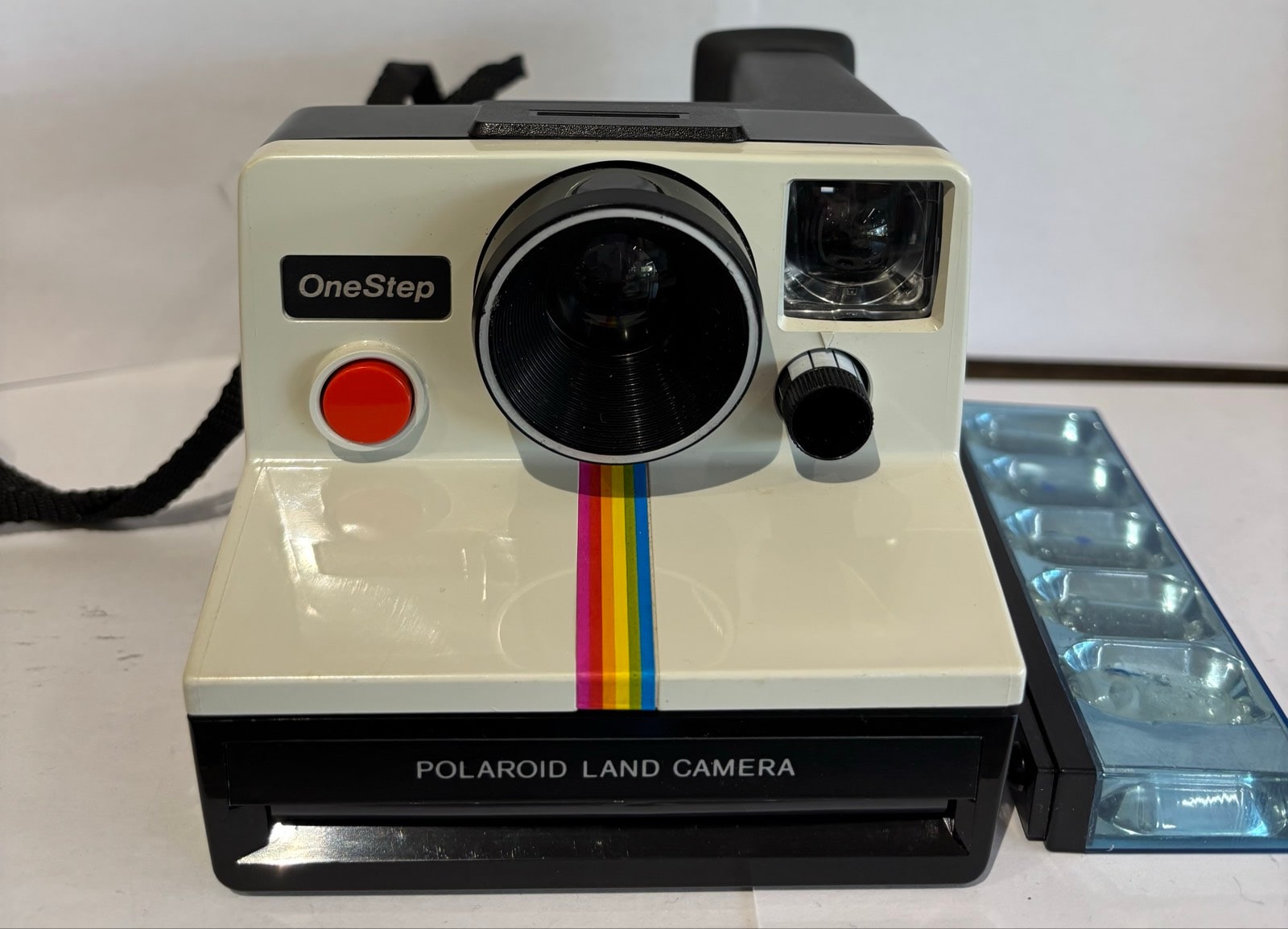 Vintage Polaroid SX-70 OneStep Rainbow Stripe