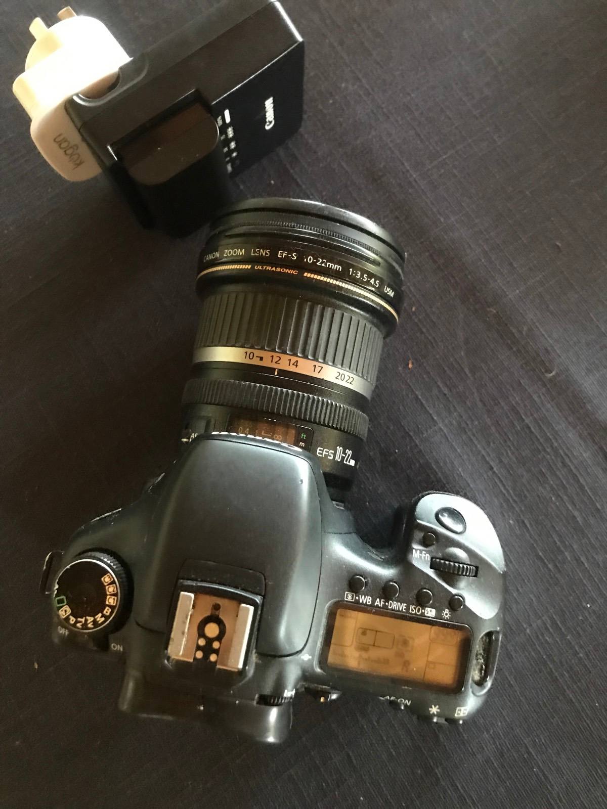 Canon 7D + 10-22mm wide angle Canon lens