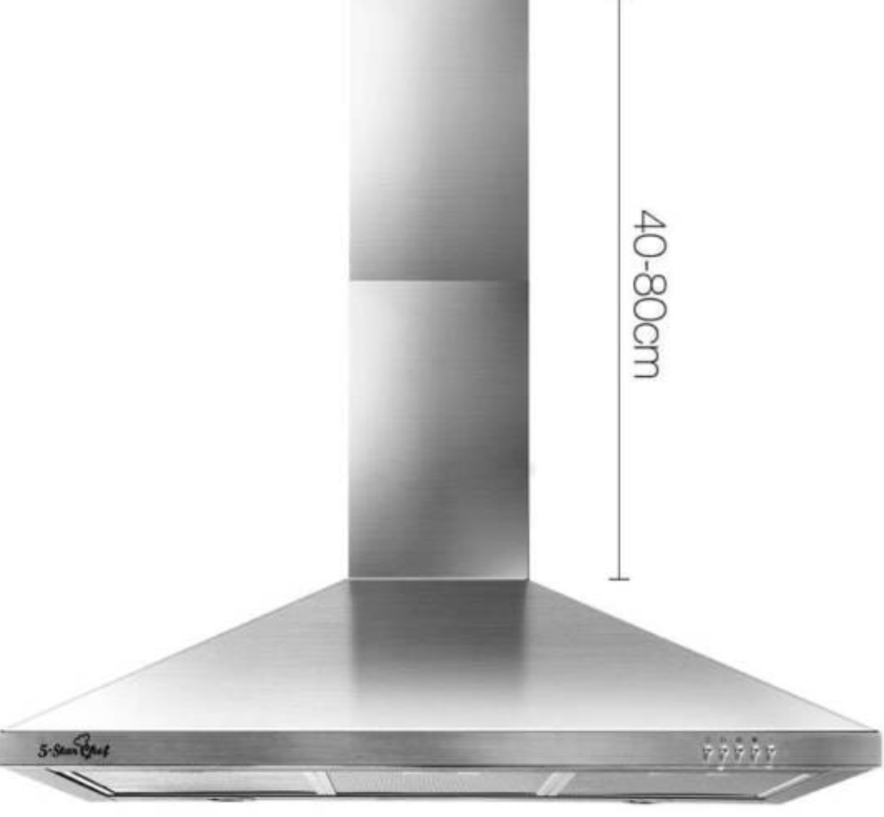 Range Hood Rangehood Stainless Steel Kitchen Canopy 90cm 900mm
