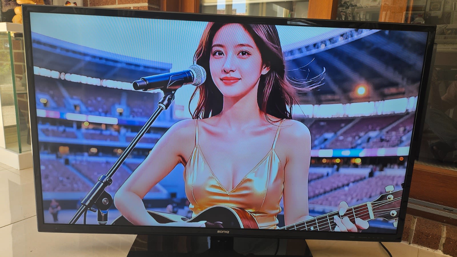 For sale SONIQ 48 Full HD LED LCD TV + remote control model E48W13A-A