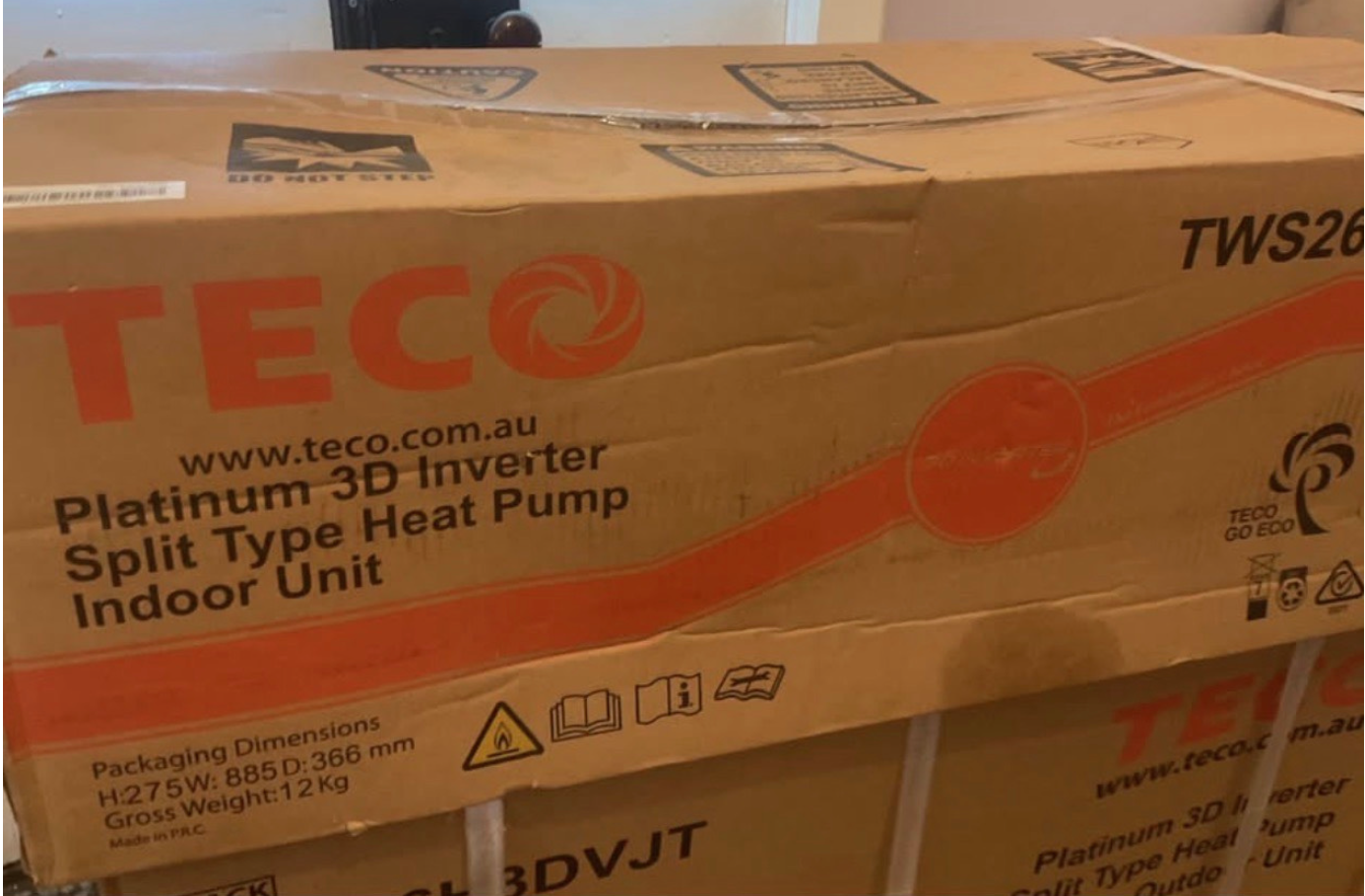 TECO split system Air Conditioner