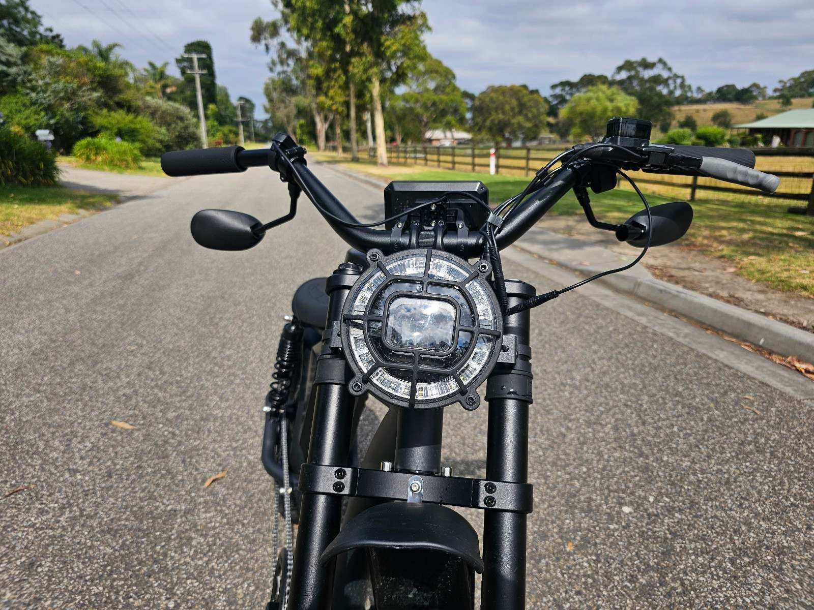 Harley Davidson inspired Cruiser Style Ebike