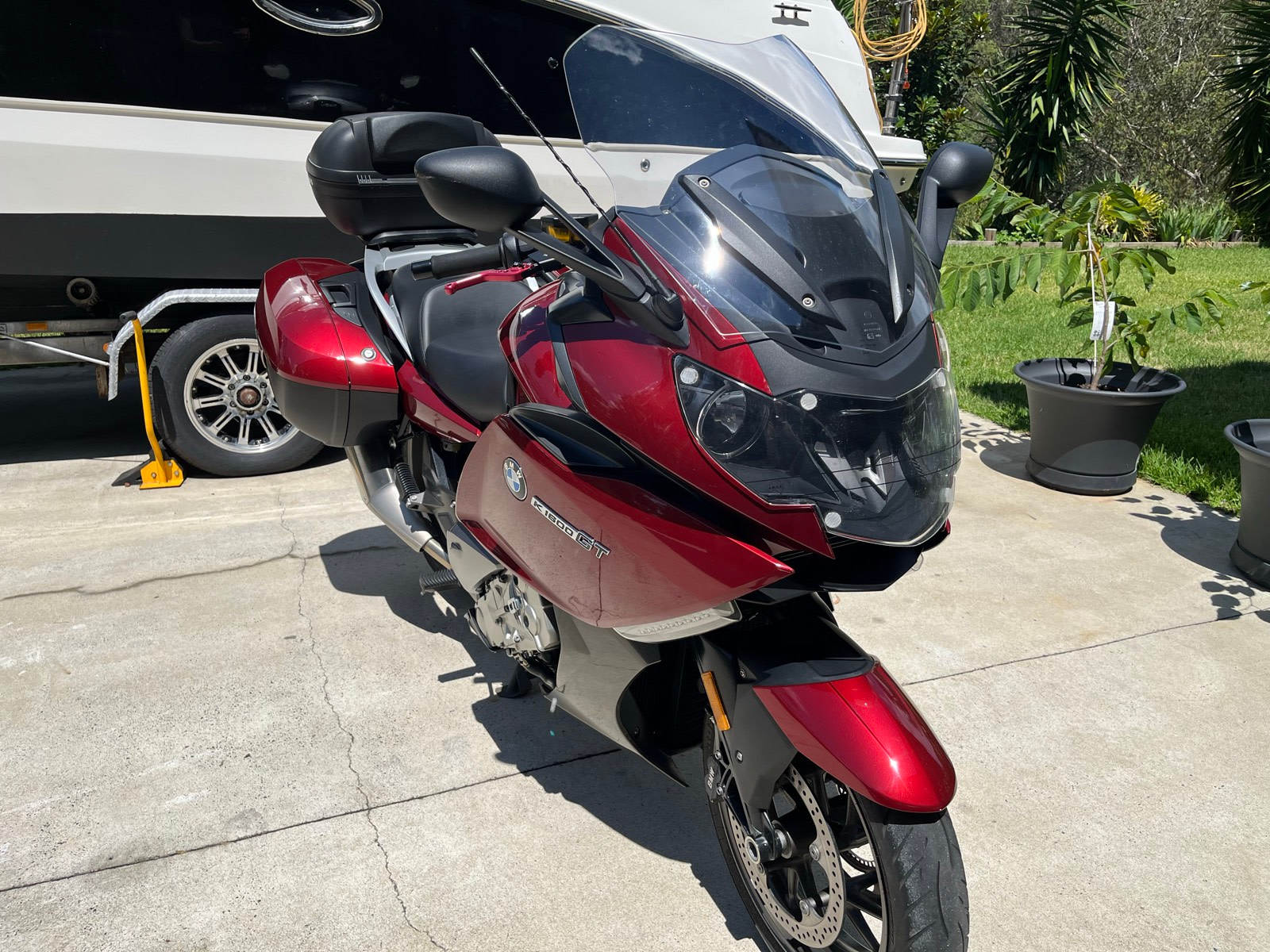 BMW K1600 GT motorcycle,awesome cruiser