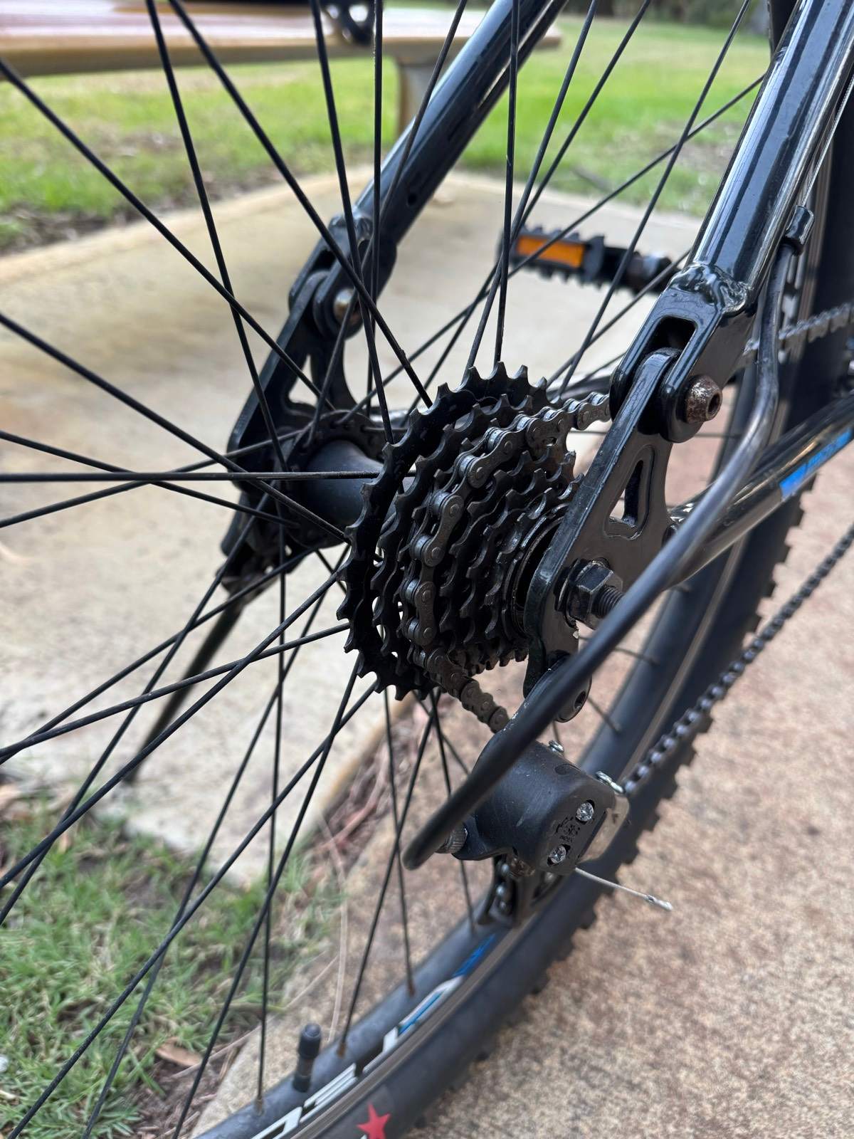 Rival mountain bicycle