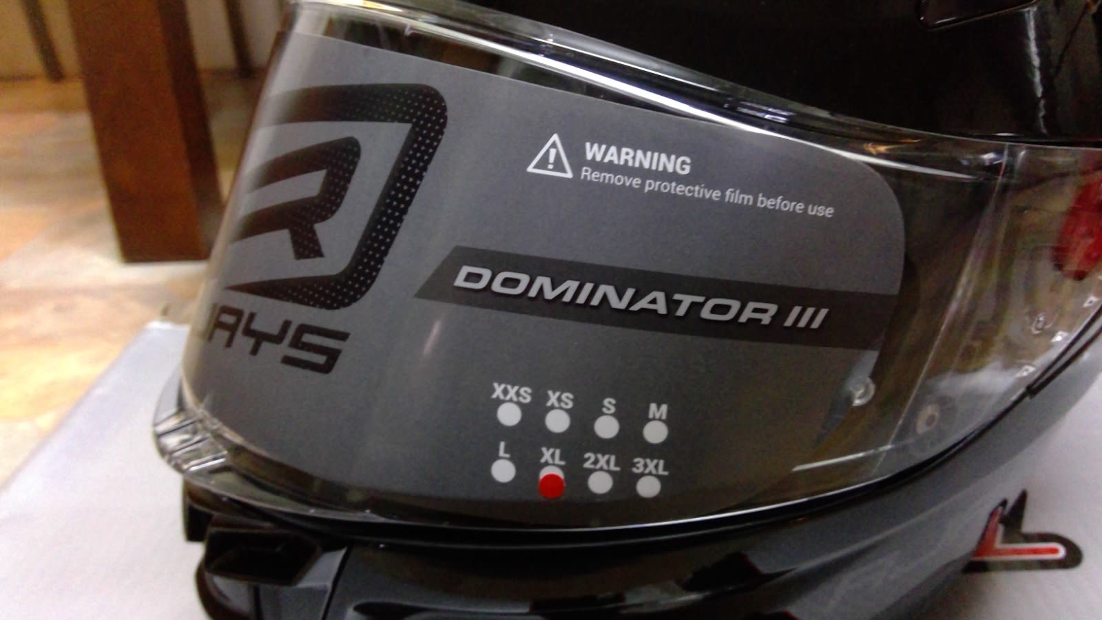 RJAYS MOTORBIKE HELMET (NEW)