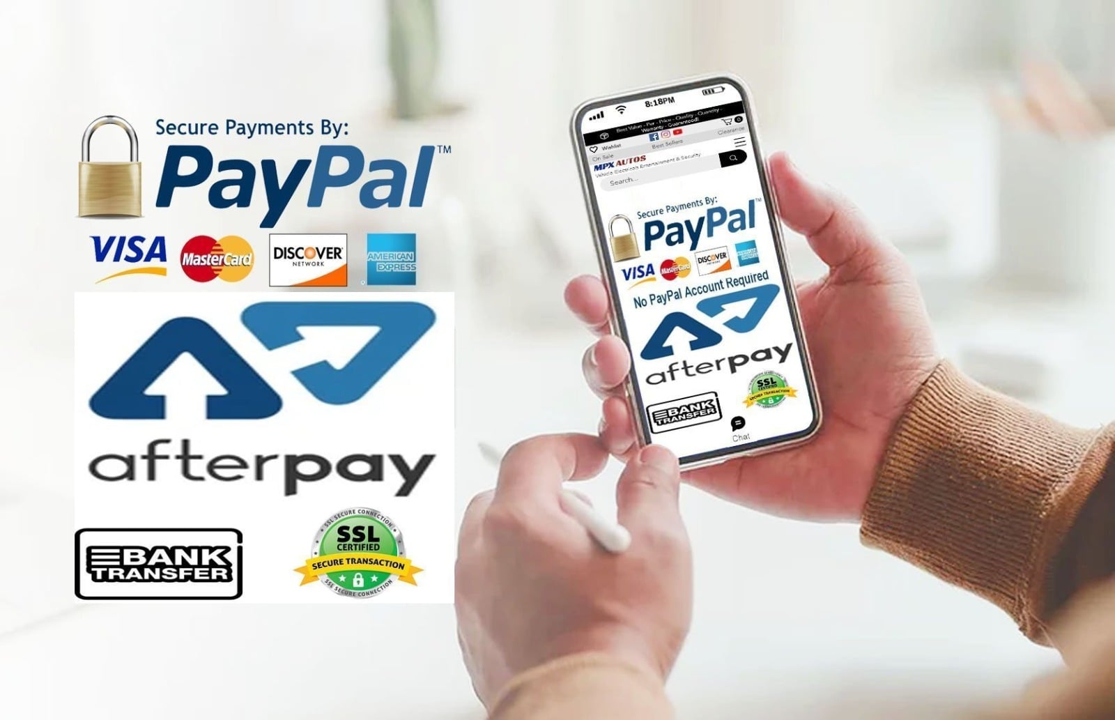 NAVIGATION BT WIRELESS CARPLAY 9 IN VW PASSAT 2013- 2017 PLUG N PLAY