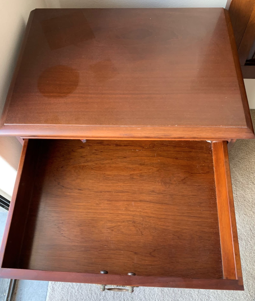 Bedroom furniture - Bed head, side tables, tallboy