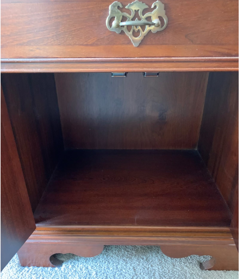 Bedroom furniture - Bed head, side tables, tallboy