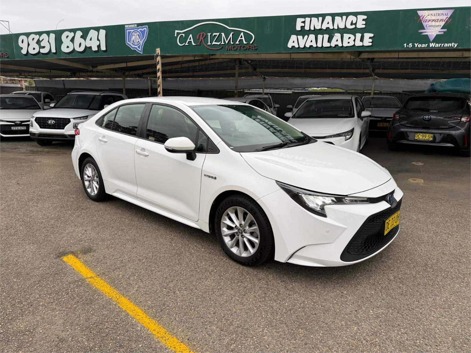 2022 Toyota Corolla Ascent Sport Hybrid ZWE211R