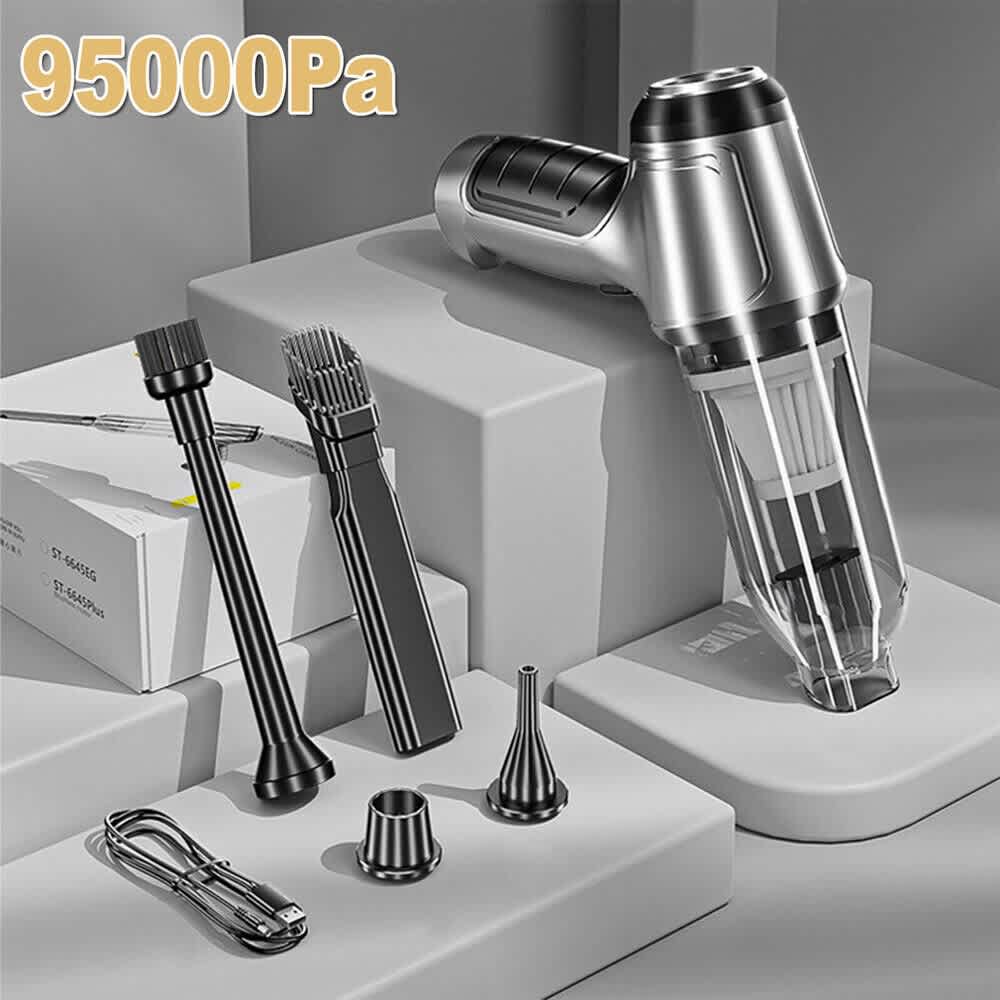 95000PA Wireless Car Vacuum Cleaner Handheld Vaccum Mini Power Suction