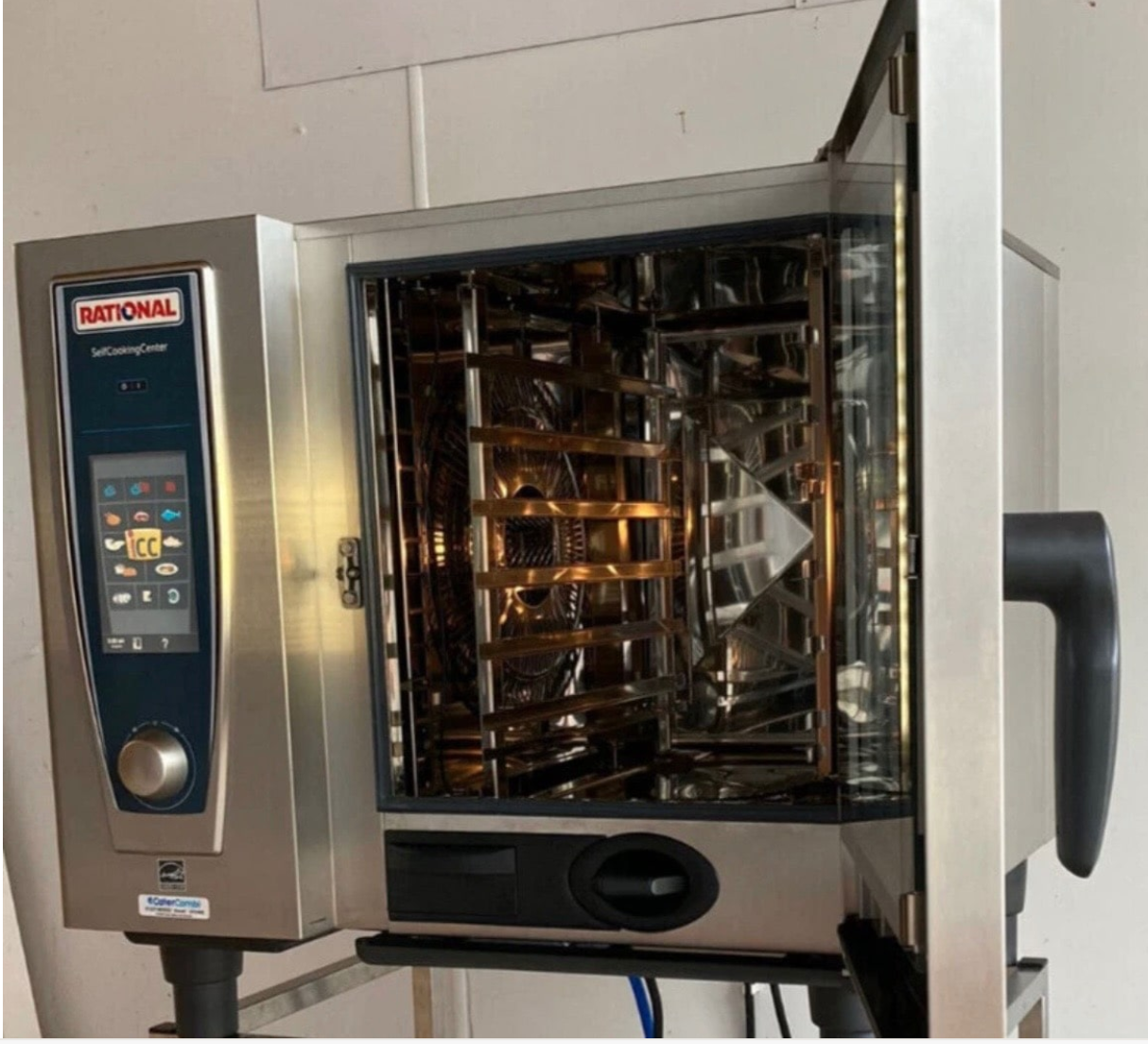 Rational 6 tray electric 5 senses self cooking center combi oven El