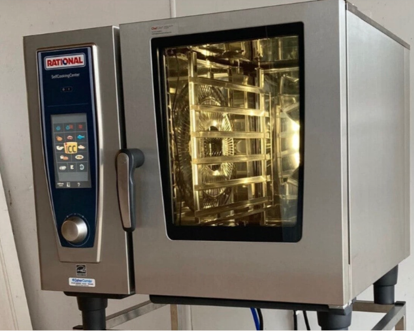 Rational 6 tray electric 5 senses self cooking center combi oven El