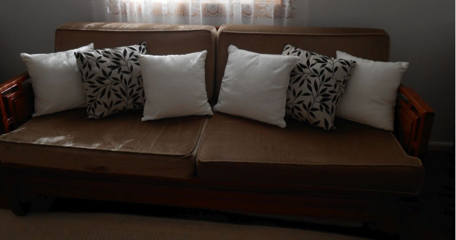 7pc Asian carvew wood Living room furniture