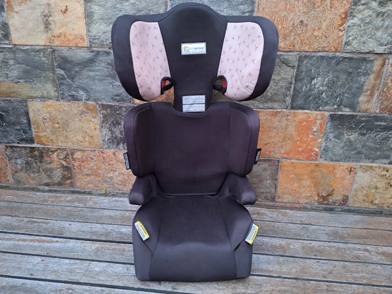 Infasecure booster car seat with anchor age 4 -9 years.